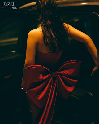 The After Party dress- Red