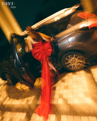 The After Party dress- Red